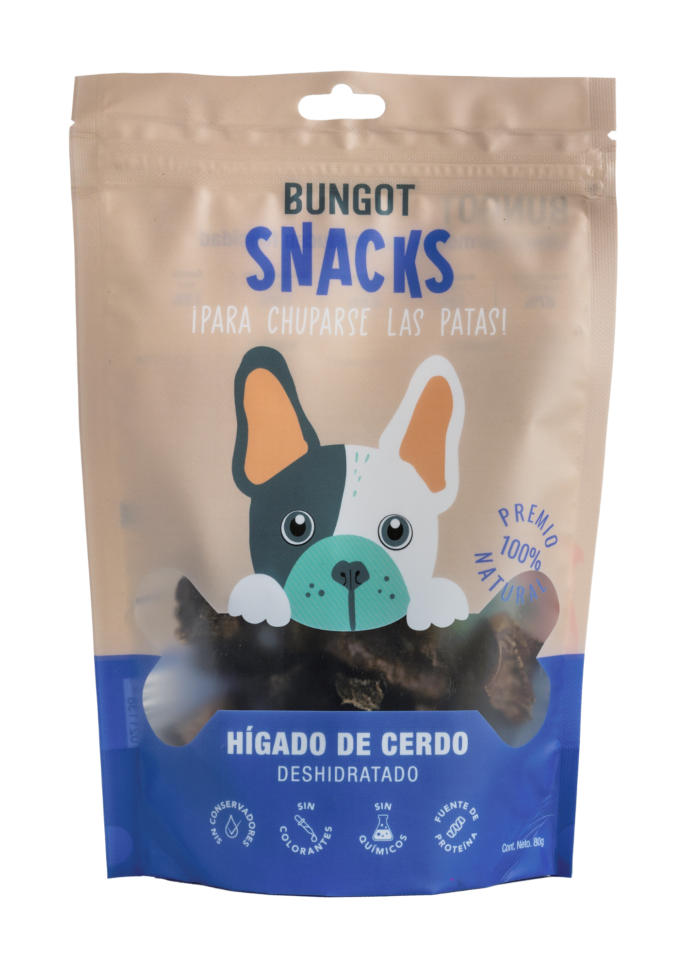 Snacks Hígado de Cerdo Para Perro