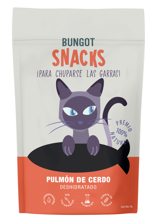 Snack Pulmón de Cerdo para Gatos